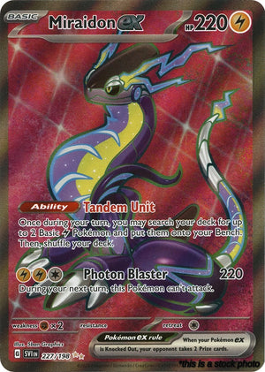 Holofoil Miraidon ex - 227/198 [227/198 Near Mint ]