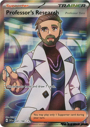 Ultra Rare Professor's Research [Professor Turo] - 241/198 [241/198 Near Mint ]