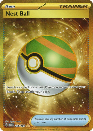 Hyper Rare Nest Ball - 255/198 [255/198 Near Mint ]