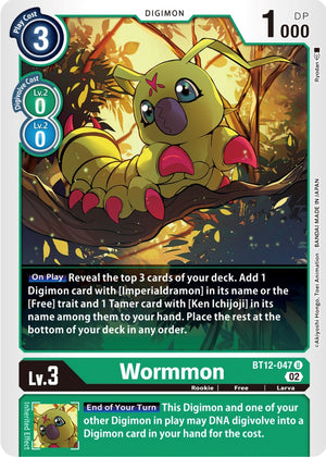 Wormmon [BT-12 - BT12-047 U]