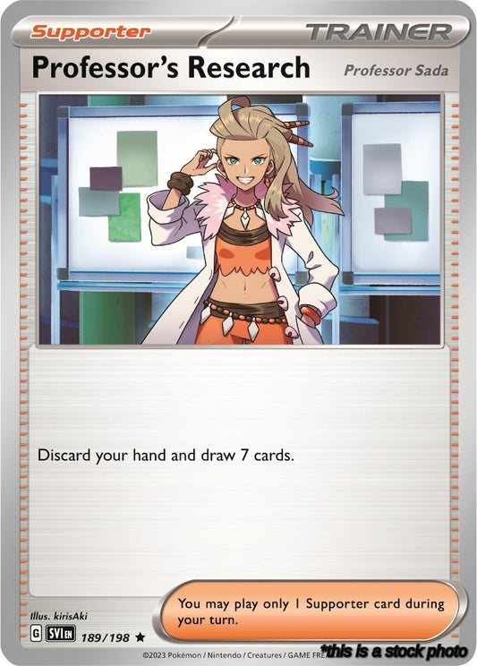 Professor's Research [Professor Sada] - 189/198 (Non-Holo)