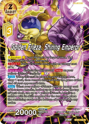 BT21-102 Golden Frieza, Shining Emperor