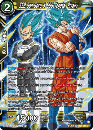SSB Son Goku & SSB Vegeta, Rivalry [BT21-110]