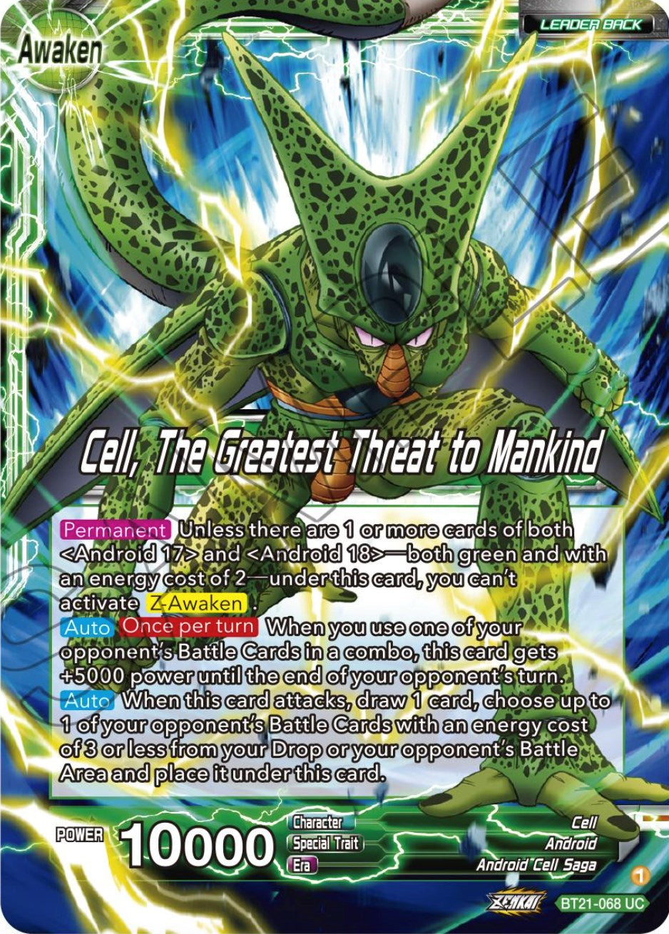 Cell // Cell, The Greatest Threat to Mankind