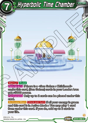 BT21-096 Hyperbolic Time Chamber