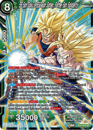 BT21-079 SS Son Goku & SS2 Son Gohan, Father-Son Solidarity