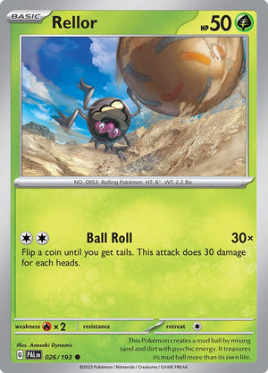 Common Rellor - 026/193 [026/193 Near Mint ]