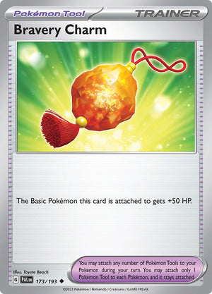 Uncommon Bravery Charm [173/193 Near Mint ]