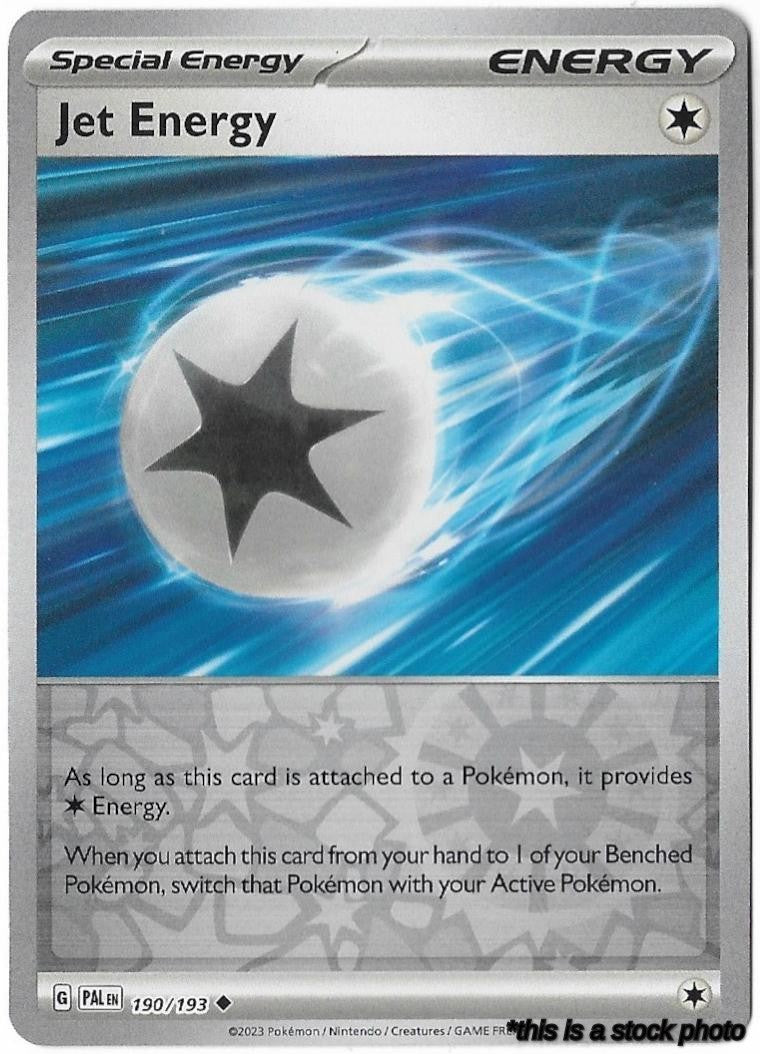 190/193 Jet Energy Uncommon Reverse Holofoil