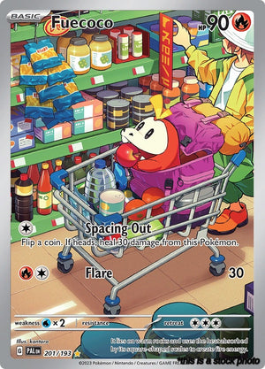 Illustration Rare Fuecoco - 201/193 [201/193 Near Mint ]