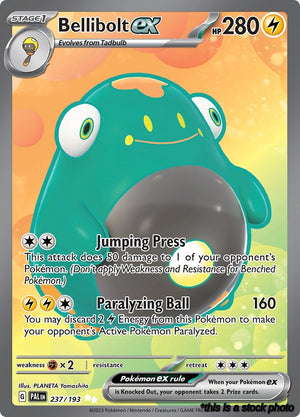 237/193 Bellibolt ex Ultra Rare Holofoil