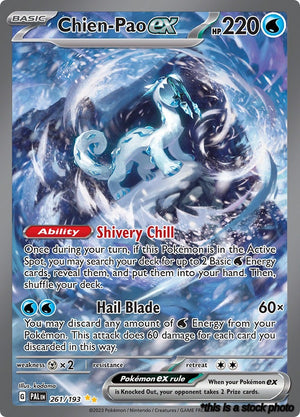 Holofoil Chien-Pao ex - 261/193 [261/193 Near Mint ]