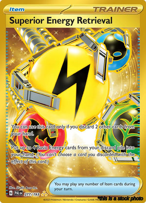 Hyper Rare Superior Energy Retrieval - 277/193 [277/193 Near Mint ]