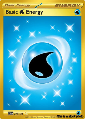 Holofoil Basic Water Energy - 279/193 [279/193 Near Mint ]