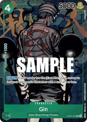Gin (Alternate Art) [OP03-024] Pillars of Strength