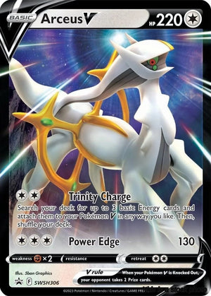 SWSH306 Arceus V Promo Holofoil