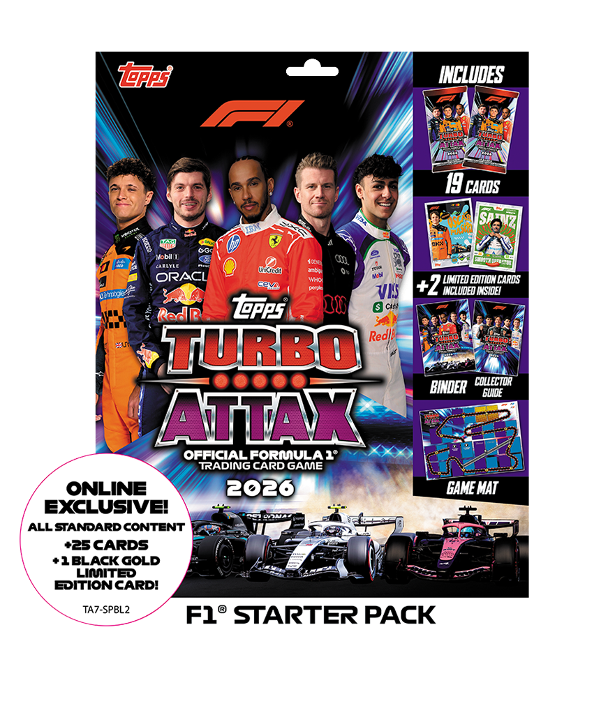 2026 Topps F1 Turbo Attax Starter Pack