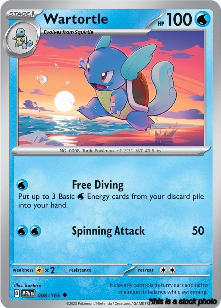 Wartortle - 008/165