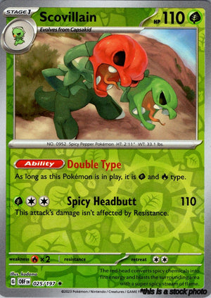 025/197 Scovillain Rare Reverse Holofoil