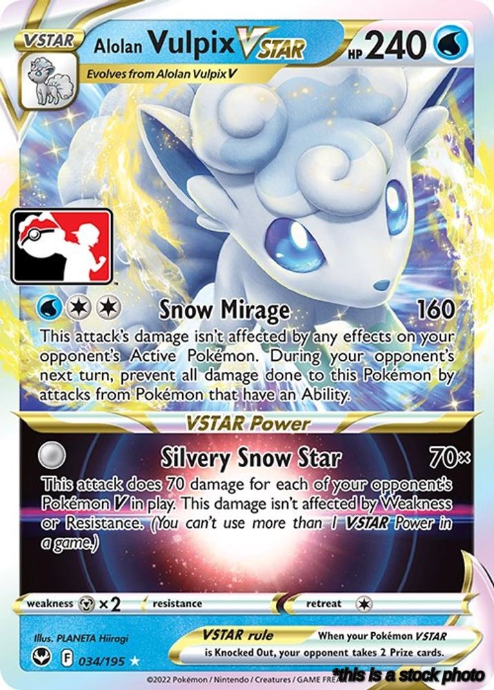 Alolan Vulpix VSTAR - 034/195