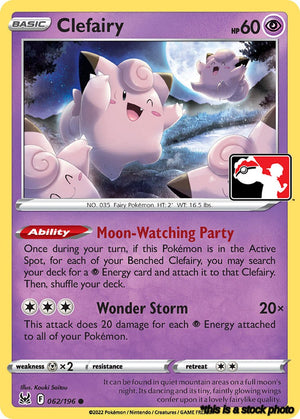 Common Clefairy - 062/196 [062/196 Moderately Played ]