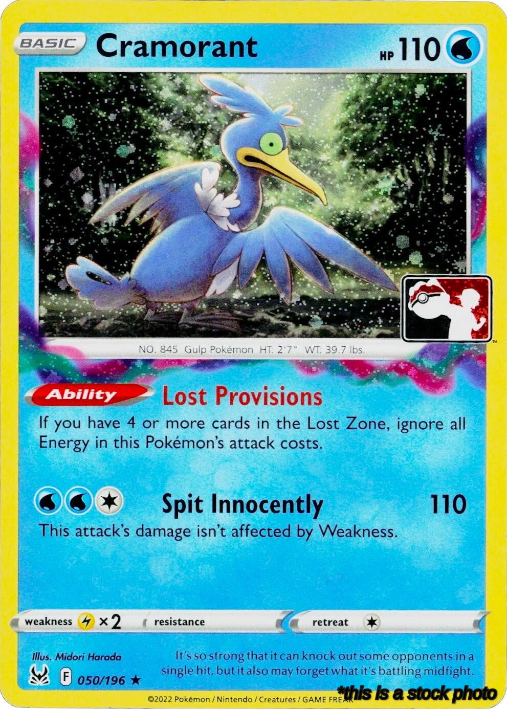 Cramorant - 050/196 (Cosmos Holo)