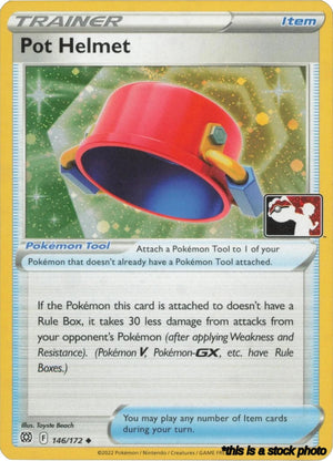 Uncommon Pot Helmet - 146/172 (Cosmos Holo) [146/172 Near Mint ]