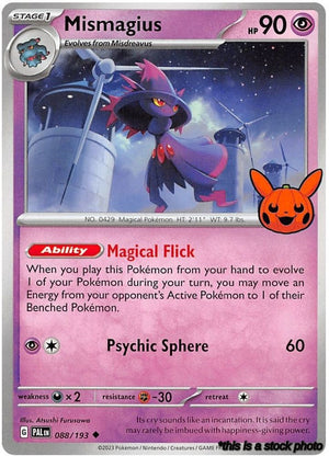 Uncommon Mismagius [088/193 Near Mint ]