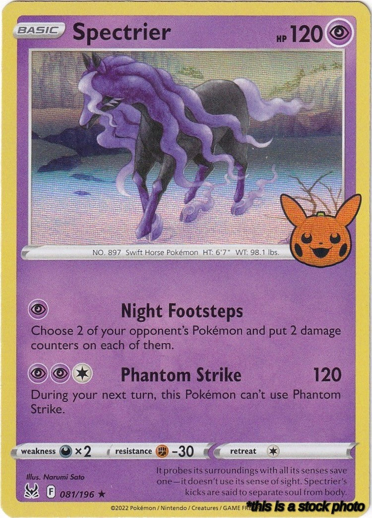 081/196 Spectrier Holo Rare Holofoil