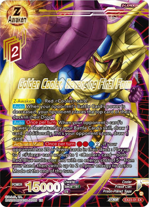 EX23-01 Golden Cooler, Revenging Final Form