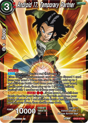 EX23-07 Android 17, Temporary Partner