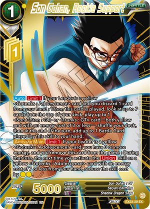EX23-29 Son Gohan, Rookie Support