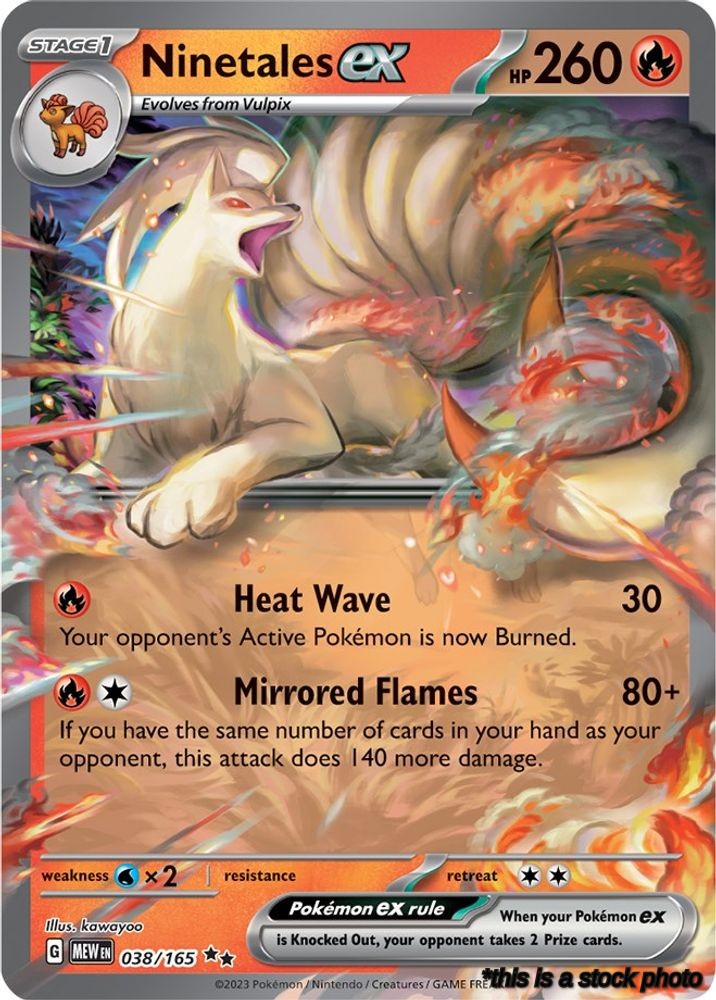 Ninetales ex - 038/165