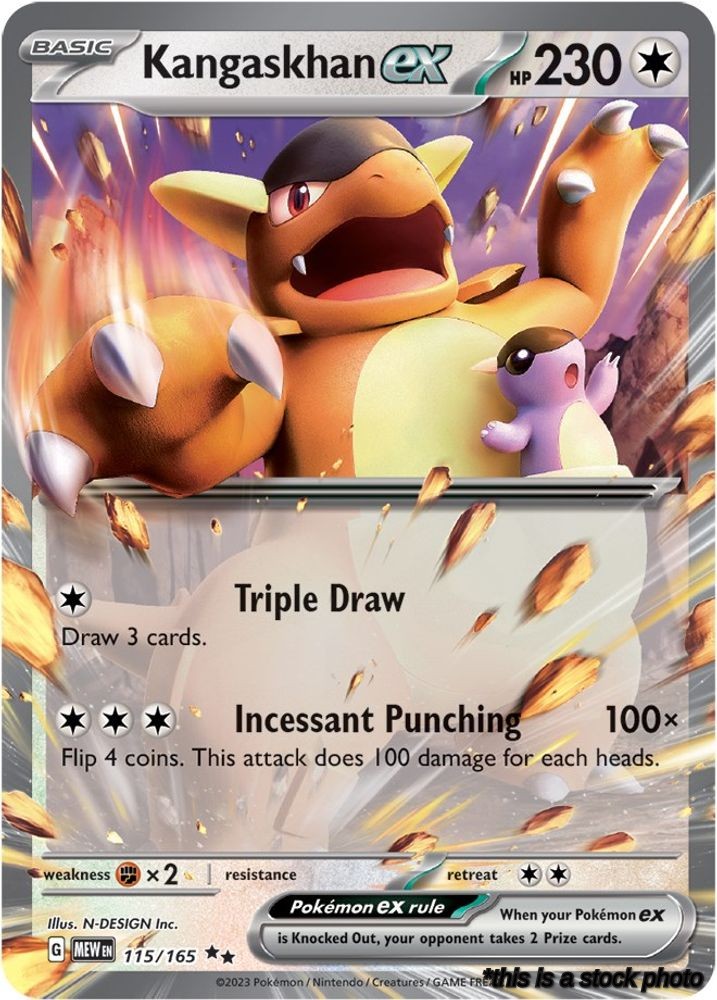 Kangaskhan ex - 115/165
