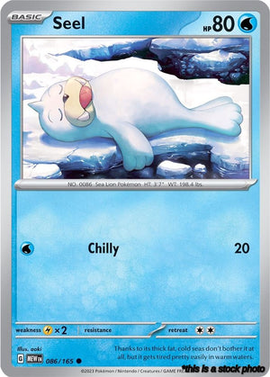 Common Seel [086/165 Near Mint ]