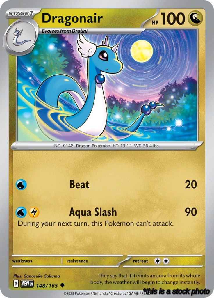Reverse Holofoil Dragonair - 148/165 [148/165 Near Mint ]