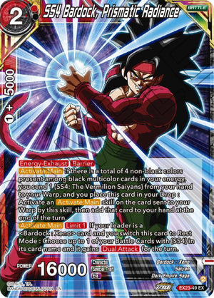 EX23-49 SS4 Bardock, Prismatic Radiance