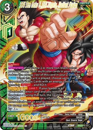 EX23-45 SS4 Son Goku & SS4 Vegeta, Radiant Fusion