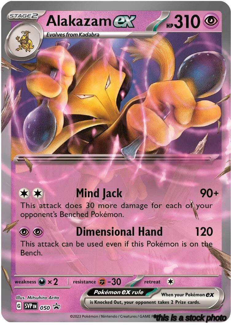 Holofoil Alakazam ex - 050 [050 Lightly Played ]