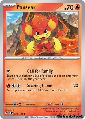Normal Pansear [020/182 Near Mint ]