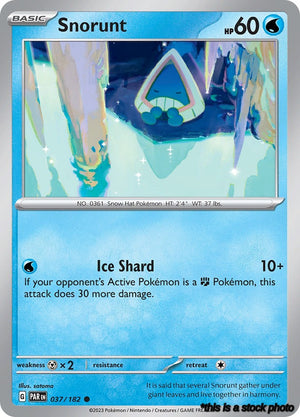 Normal Snorunt - 037/182 [037/182 Near Mint ]