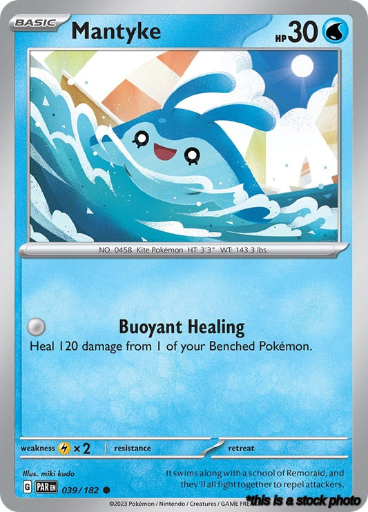 Common Mantyke - 039/182 [039/182 Near Mint ]