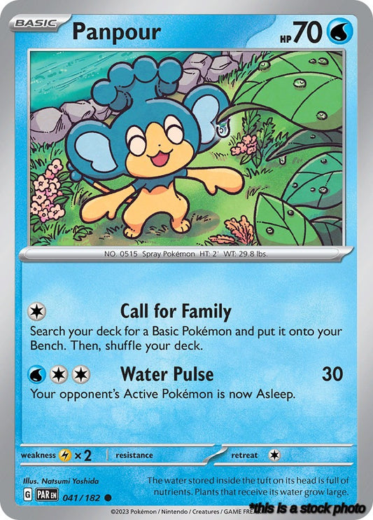 041/182 Panpour Common Normal Lightly Played