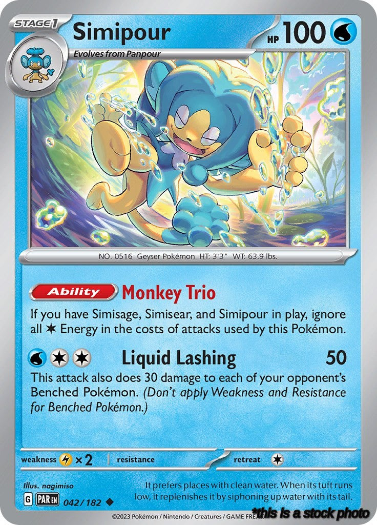 Uncommon Simipour [042/182 Near Mint ]