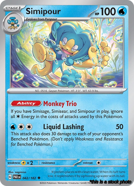 Uncommon Simipour [042/182 Near Mint ]