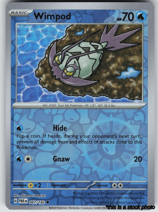 047/182 Wimpod Common Reverse Holofoil Lightly Played
