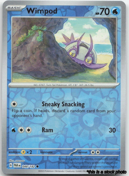 048/182 Wimpod Common Reverse Holofoil Lightly Played