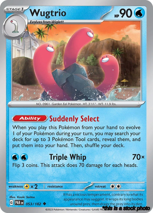 Uncommon Wugtrio [053/182 Near Mint ]