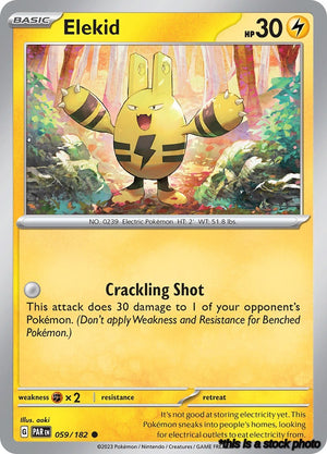 Common Elekid [059/182 Near Mint ]