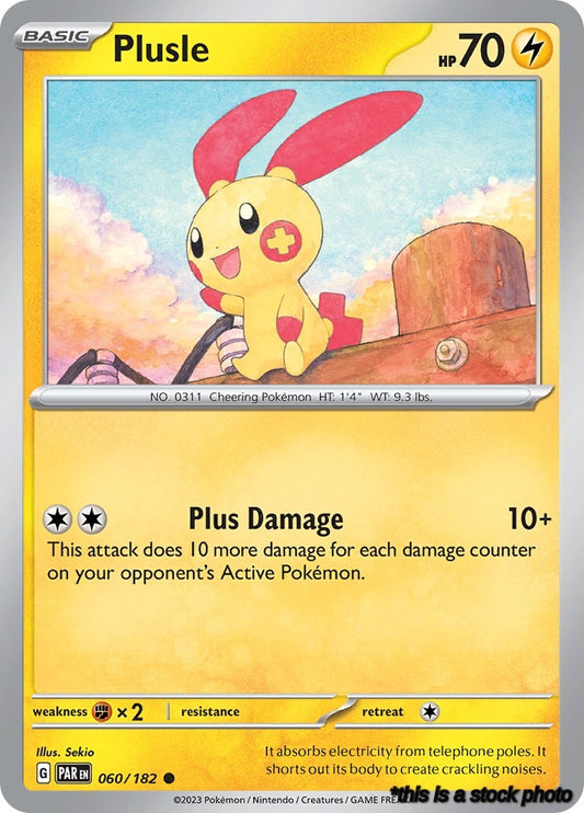 Common Plusle - 060/182 [060/182 Near Mint ]